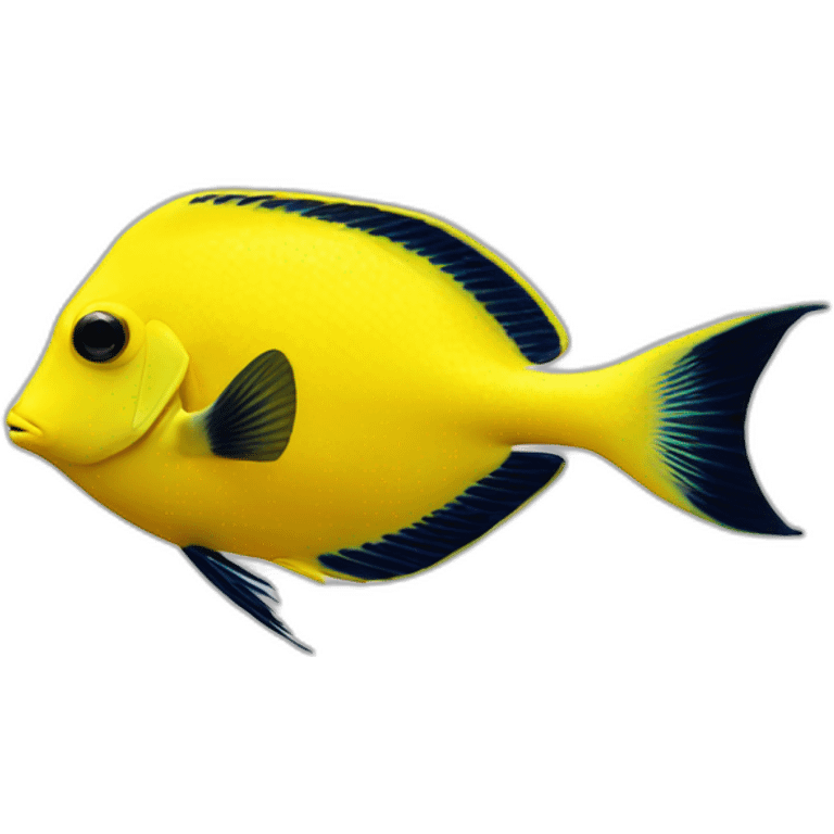 yellow tang emoji