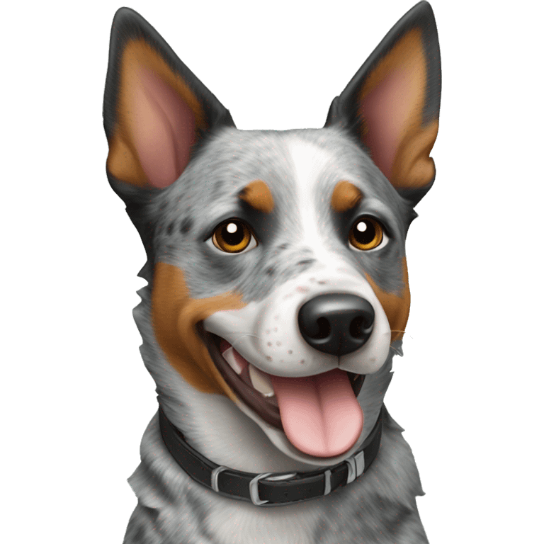 Australian cattle dog emoji