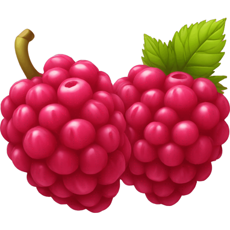 Raspberry emoji