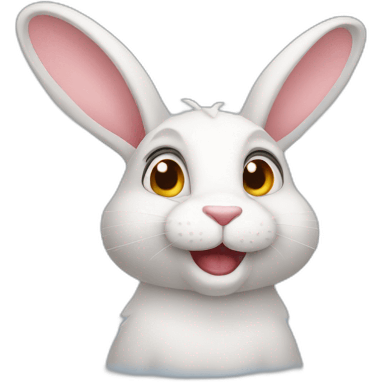 Funny Rabbit emoji