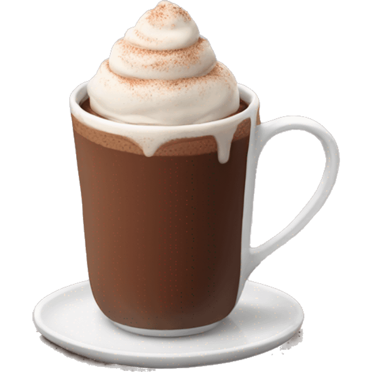 Hot chocolate emoji