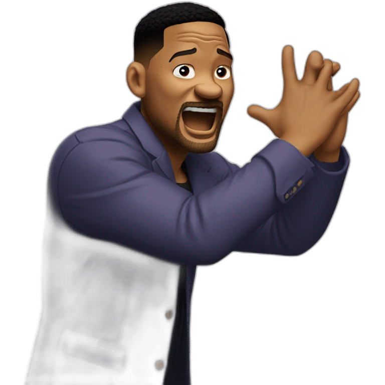 will smith slapping emoji