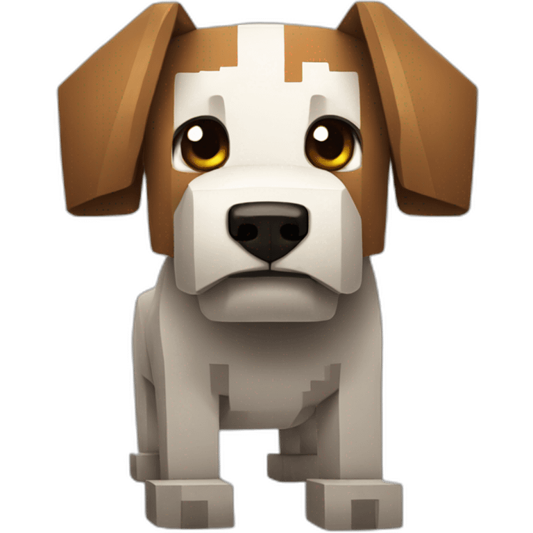 Minecraft Dog emoji