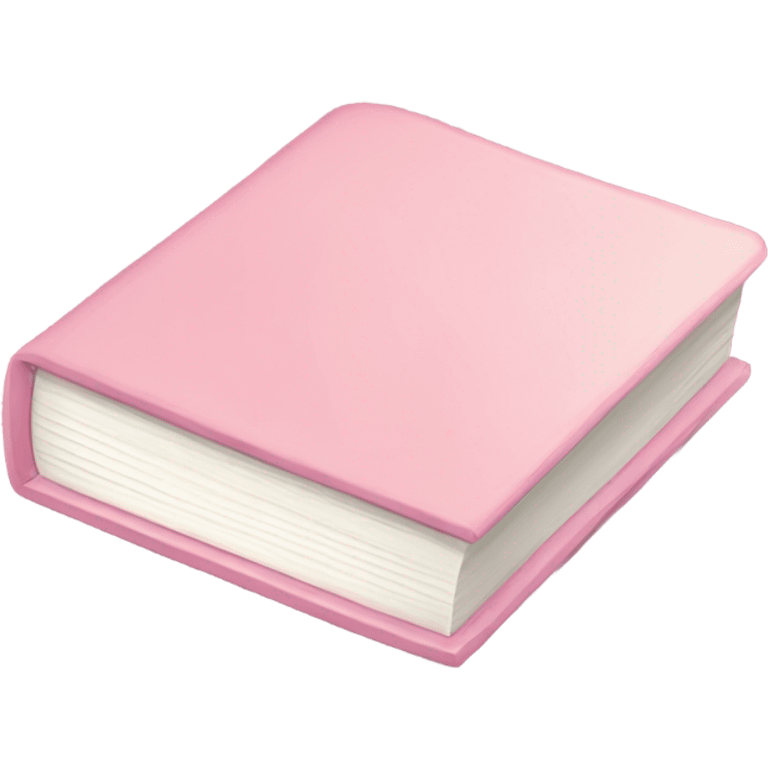 pink pastel book emoji