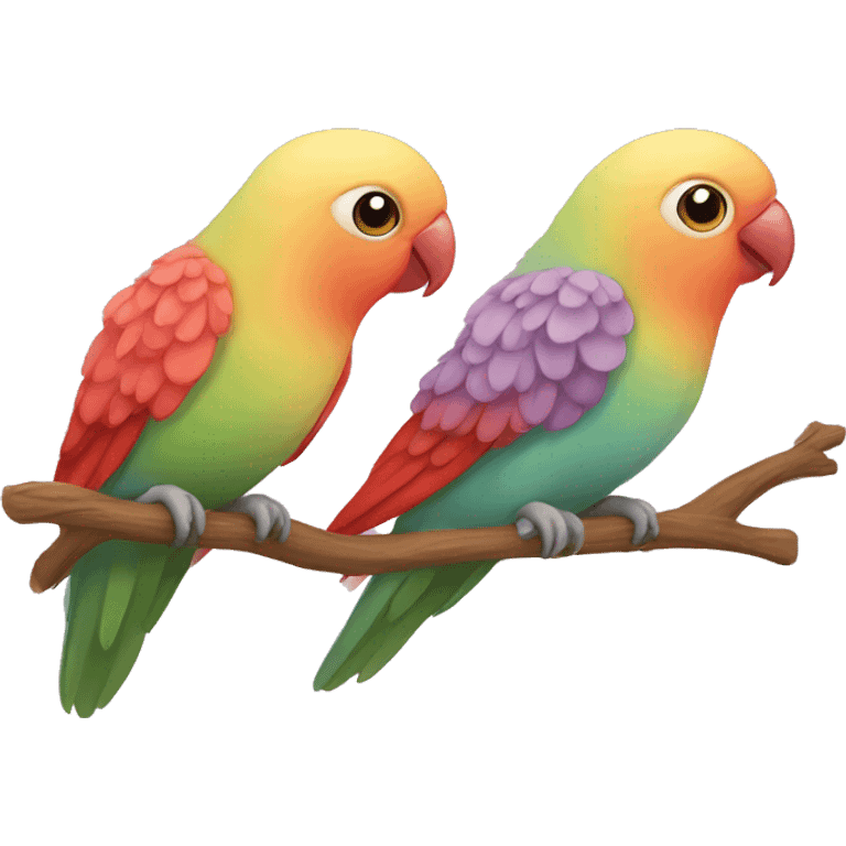 Lovebird emoji