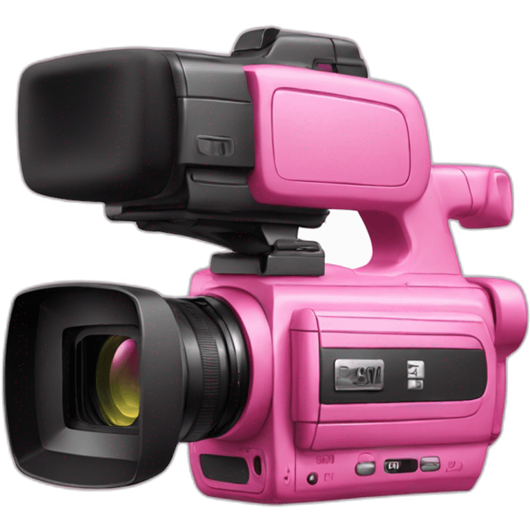 pink camcorder emoji