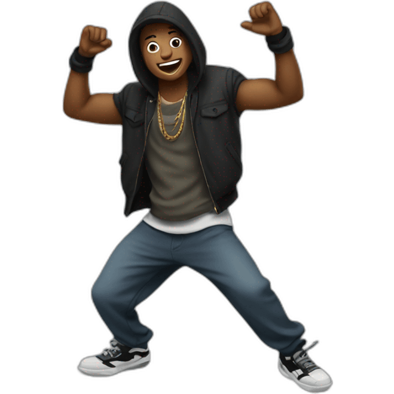 Dance hip hop emoji