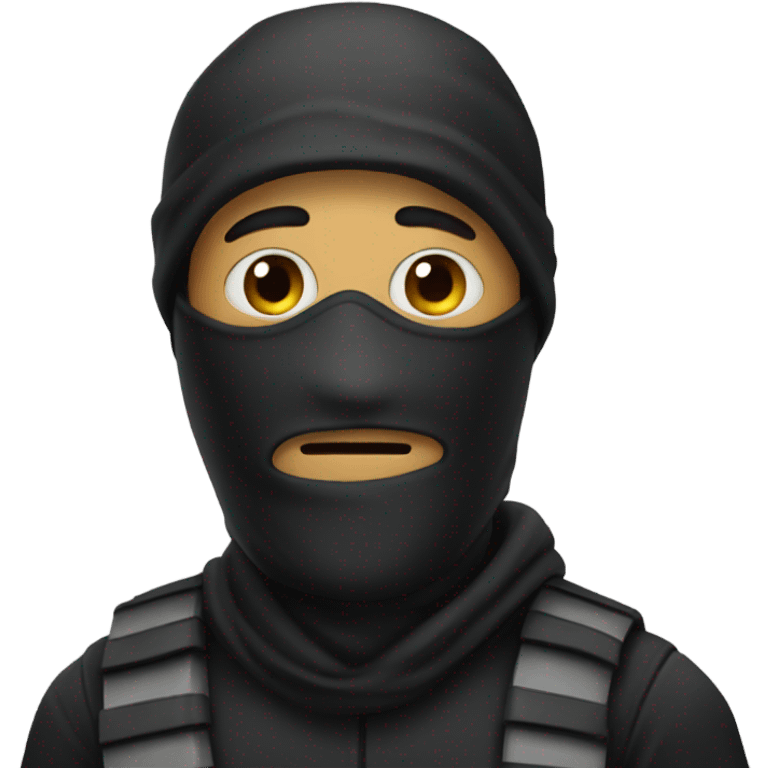 A robber emoji