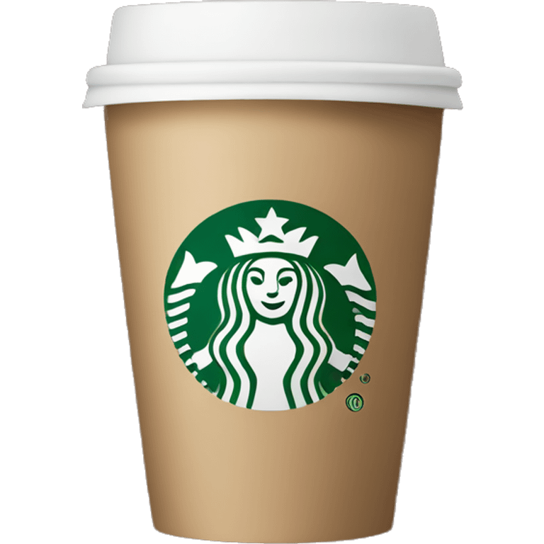 Starbucks coffee cup  emoji