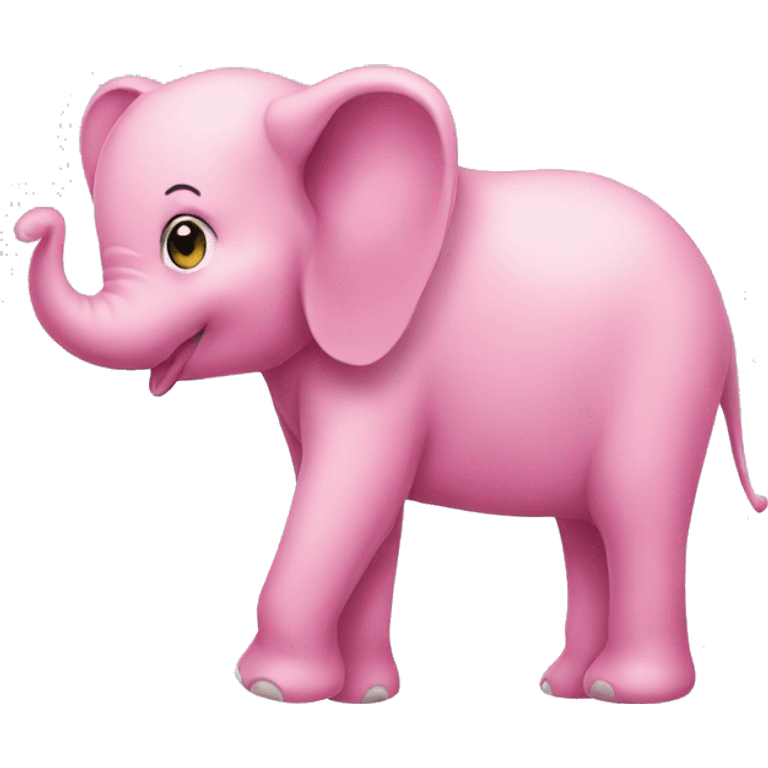 pink elephant emoji