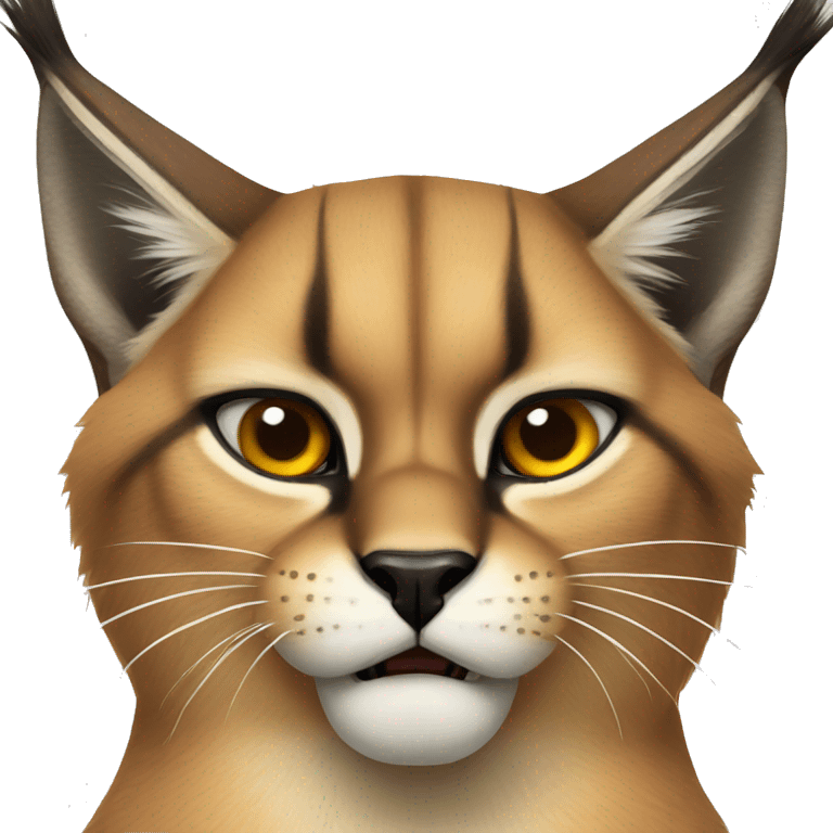 Caracal being angry emoji