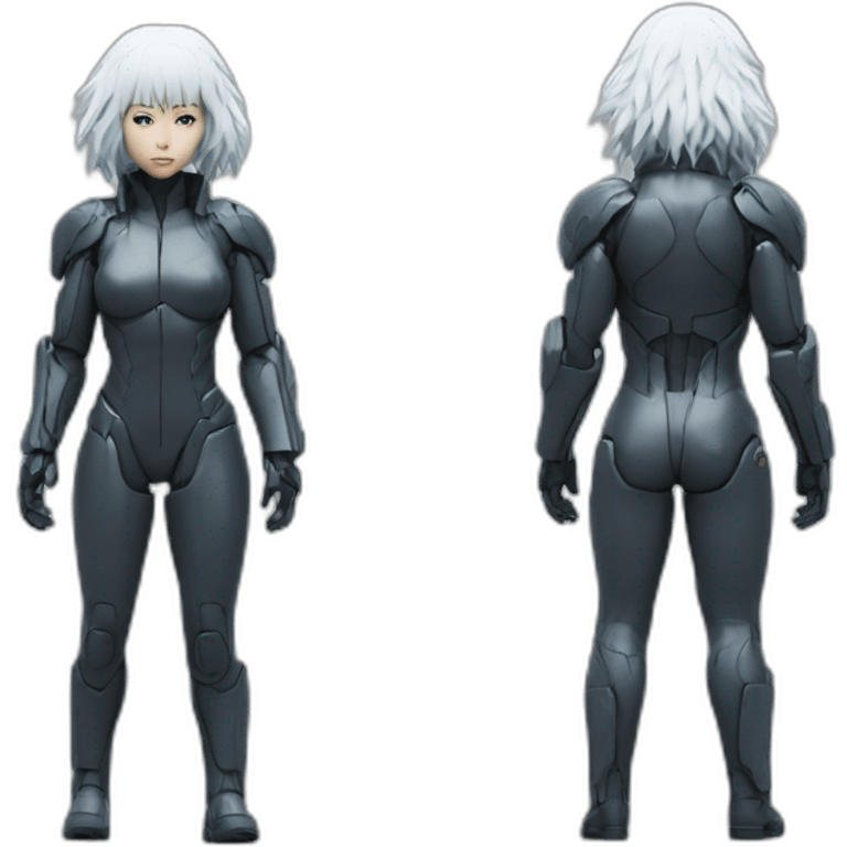 Ghost in the shell 2.0 major full body emoji