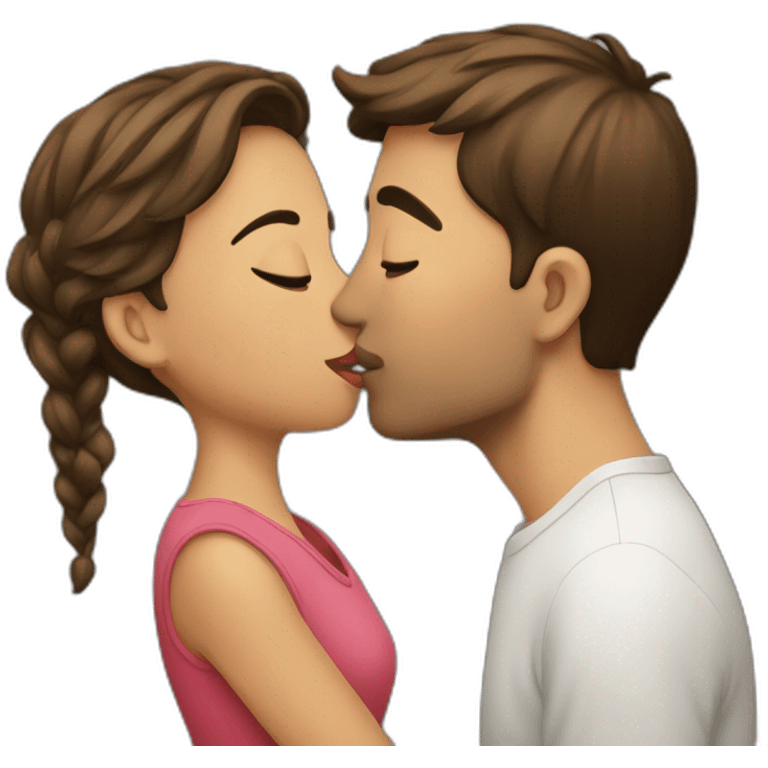 Kissing emoji