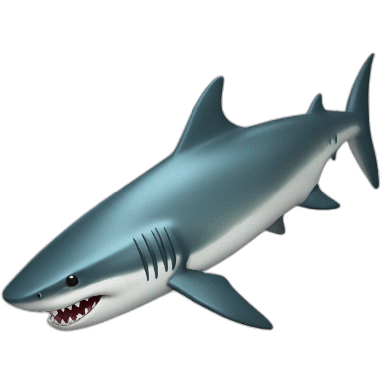 Requin avec une épée emoji