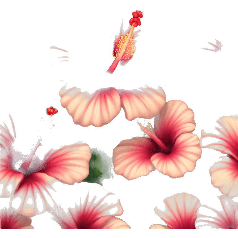 Hibiscus flower emoji