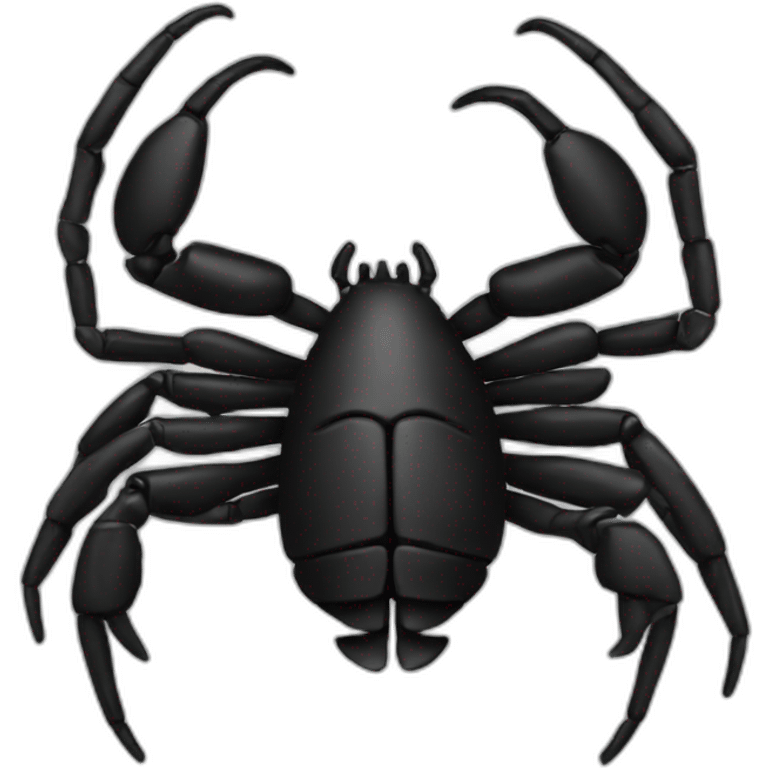 Black Scorpio  emoji