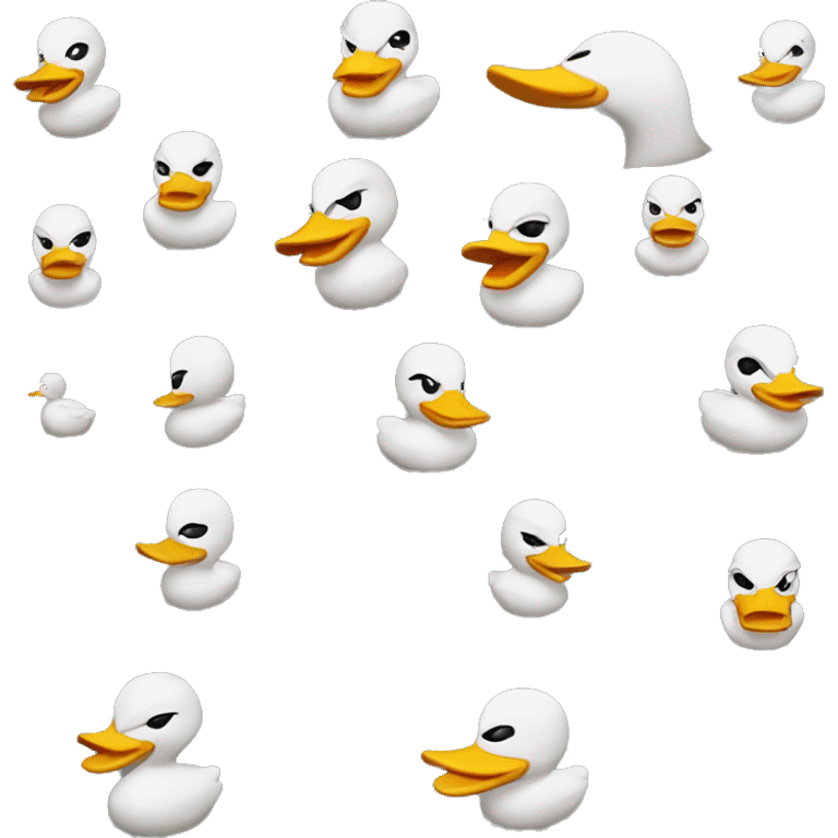 Robber duck emoji