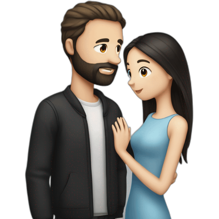 couple-kissing-consisting-a-white-girl-with-dark-long-straight-hair,and-a-white-man-with-black-hair-blue-eyes-and-beard emoji