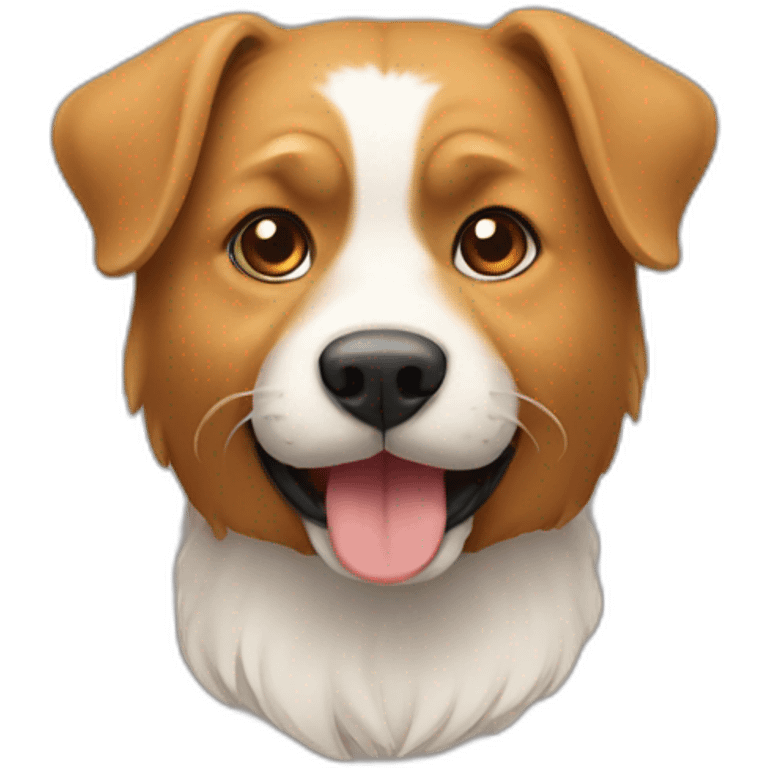 Chat avec chien emoji