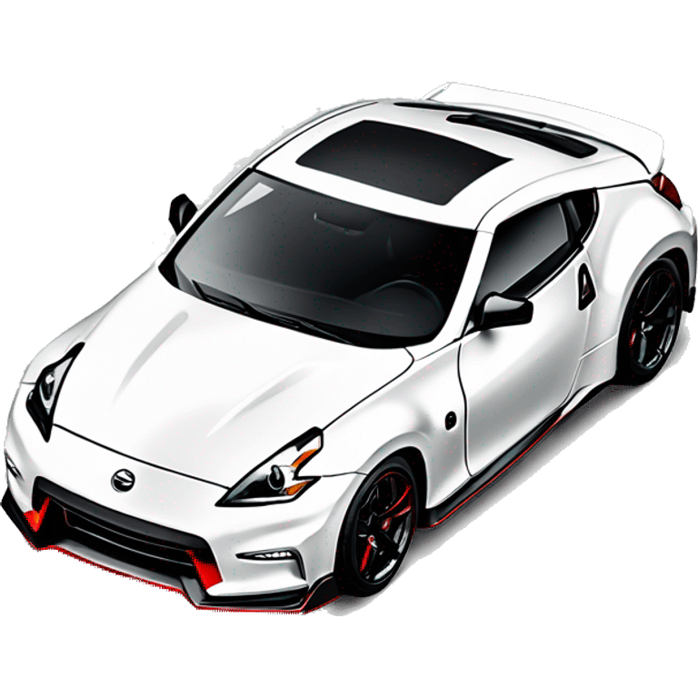 Make a white 370z nismo 2020 emoji