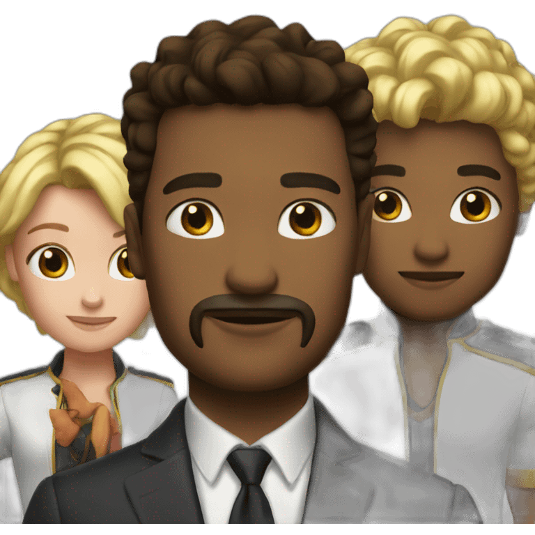 Power trio emoji