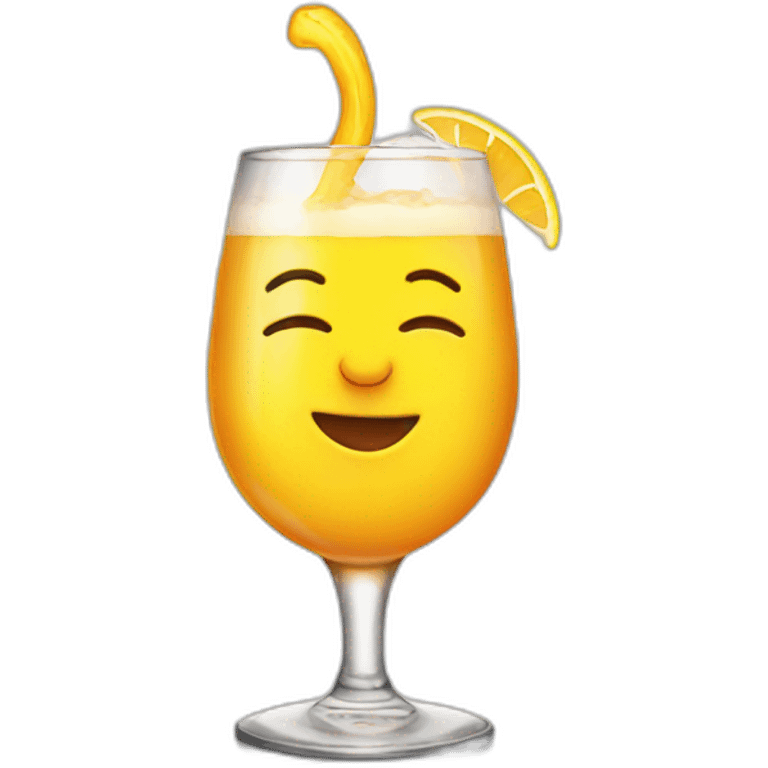 drinking sun emoji