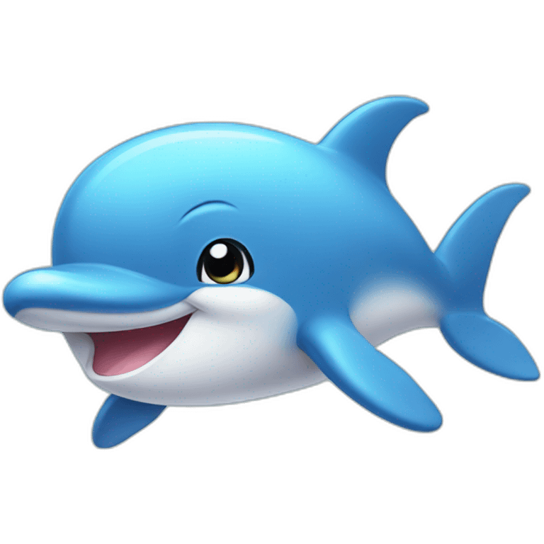 kawaii dolphin emoji