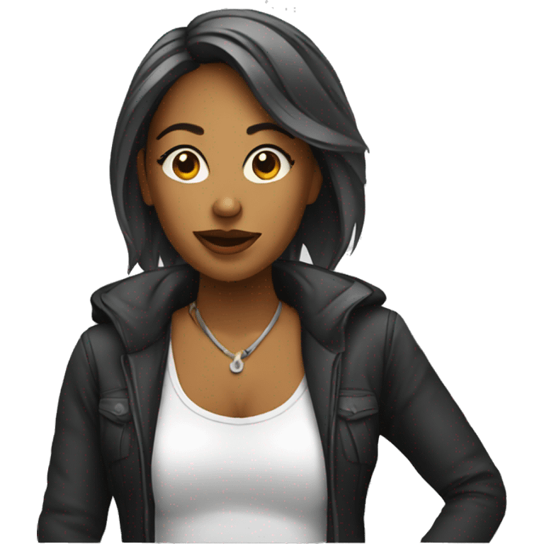 Music producer woman emoji