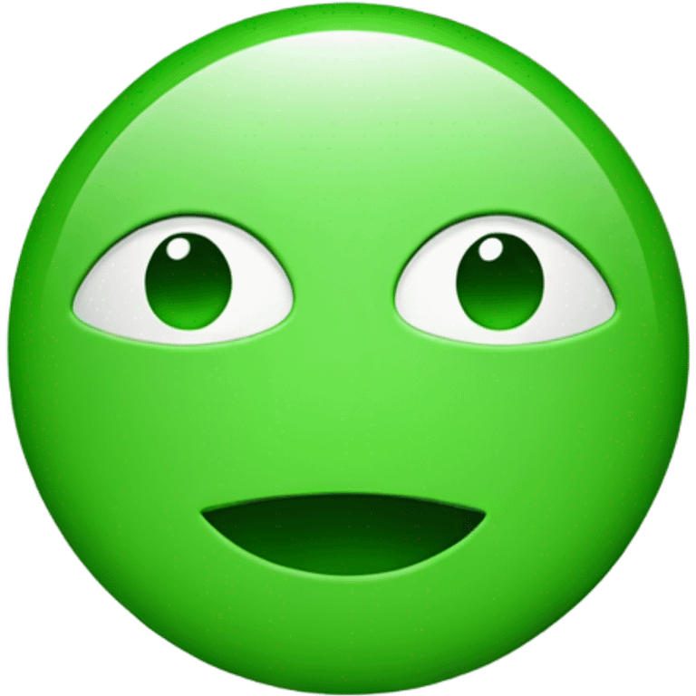 green circle emoji