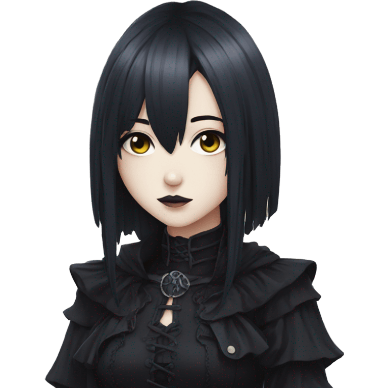 Gothic Girl Anime emoji