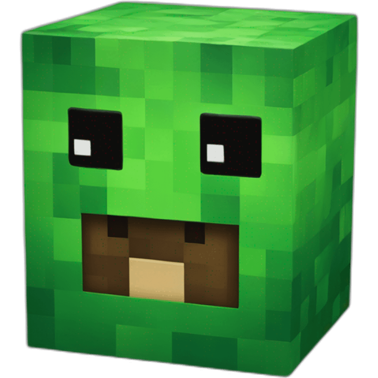 A TOK emoji of a minecraft creeper emoji