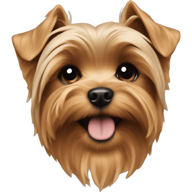 Yorkie puppy emoji