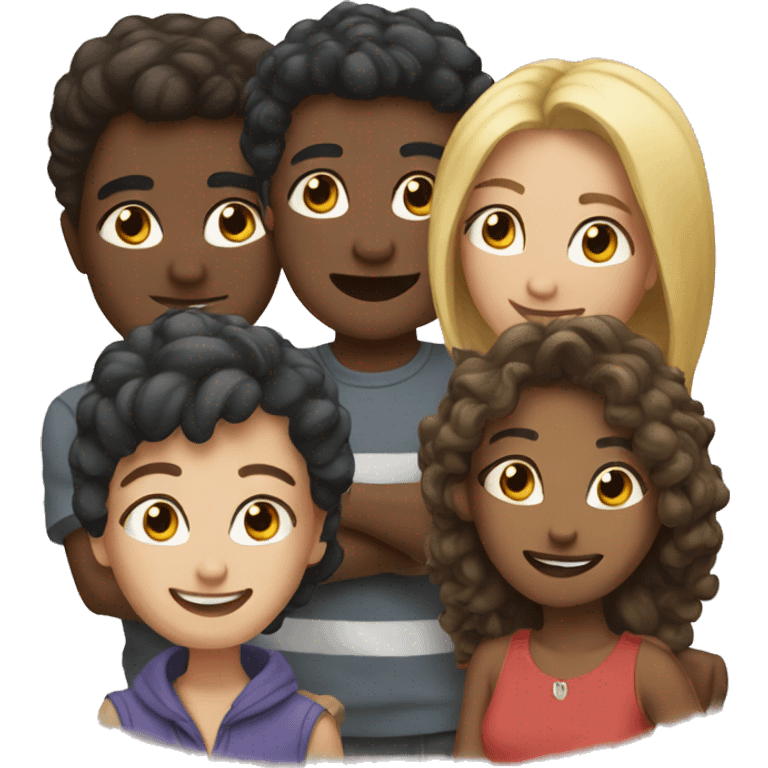 A group of friends emoji