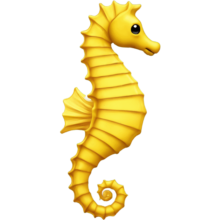 ￼ Yellow SeaHorse  emoji