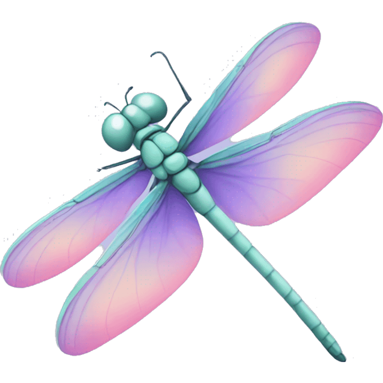 pastel dragonfly emoji