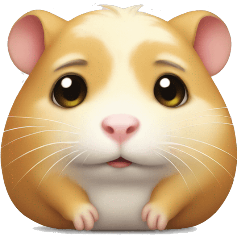 sad hamster emoji