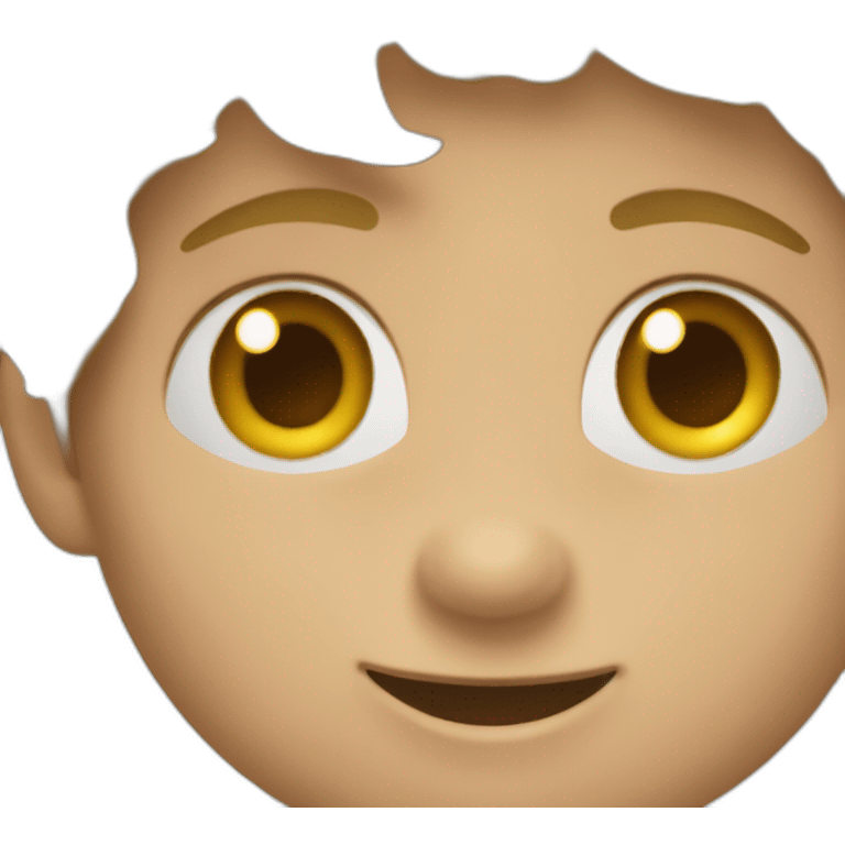 Niño sobre monopatín feliz emoji