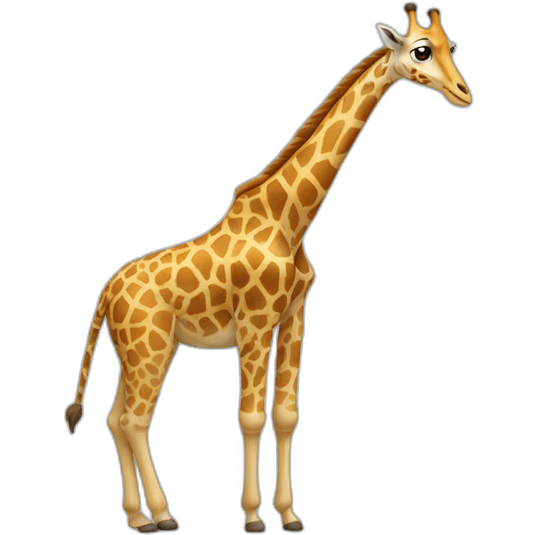 Girafe qui danse emoji