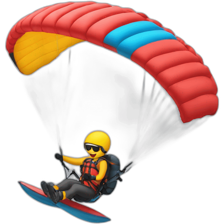 Paraglider emoji