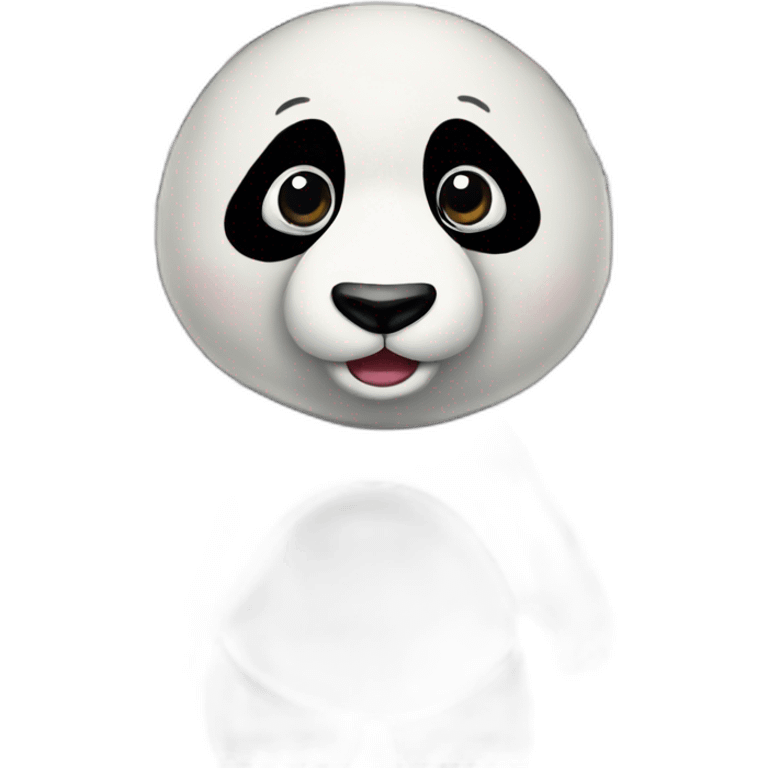 panda in the subway emoji