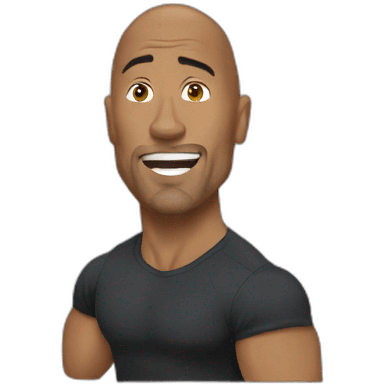 The rock emoji