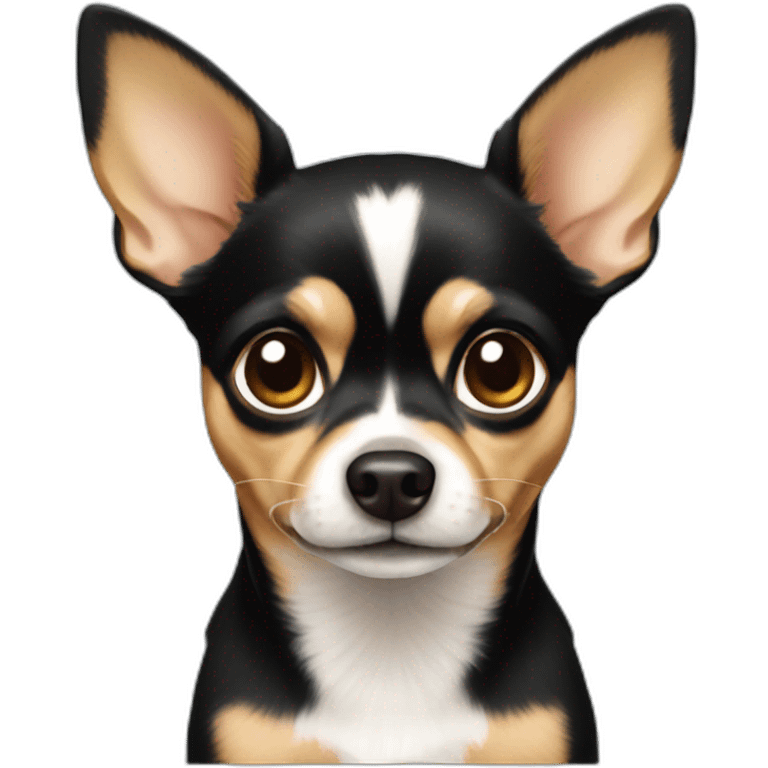 chihuahua black and caramel emoji