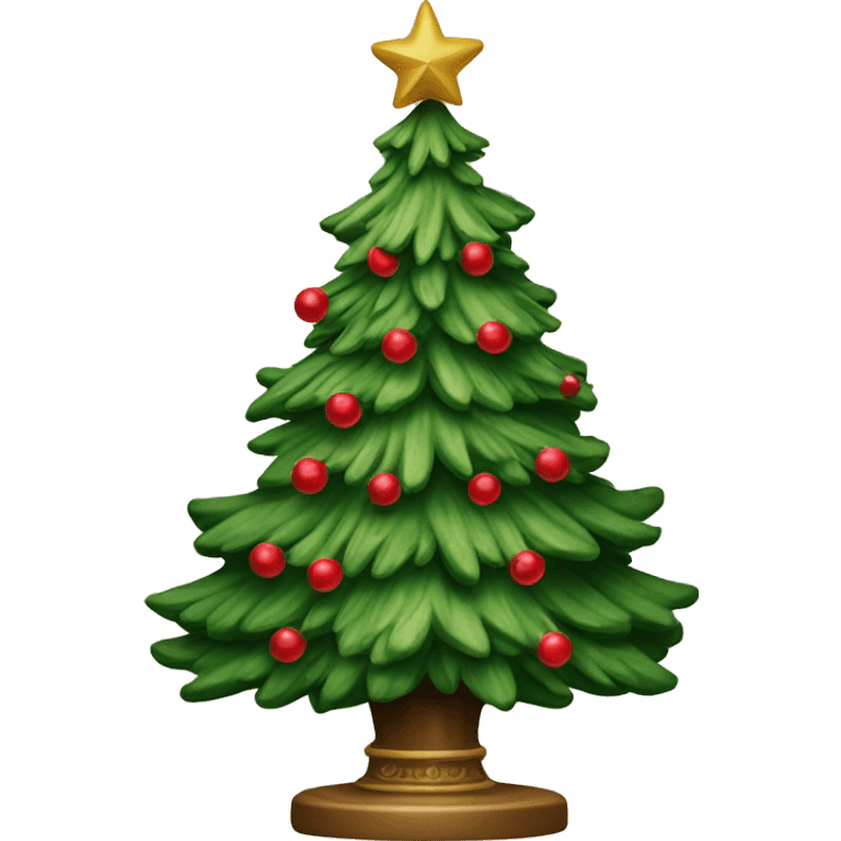 Victorian Christmas tree  emoji