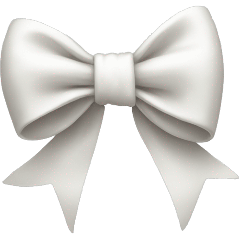 white bow emoji