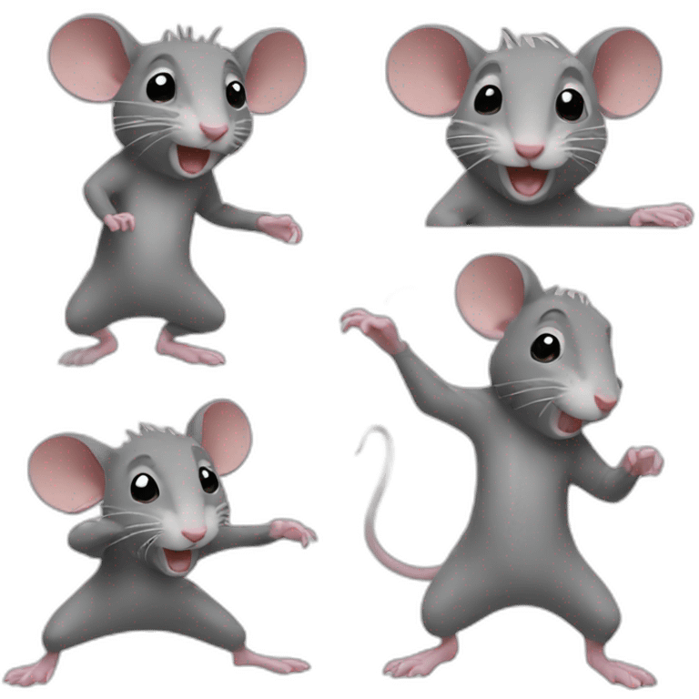 rat who dance  emoji