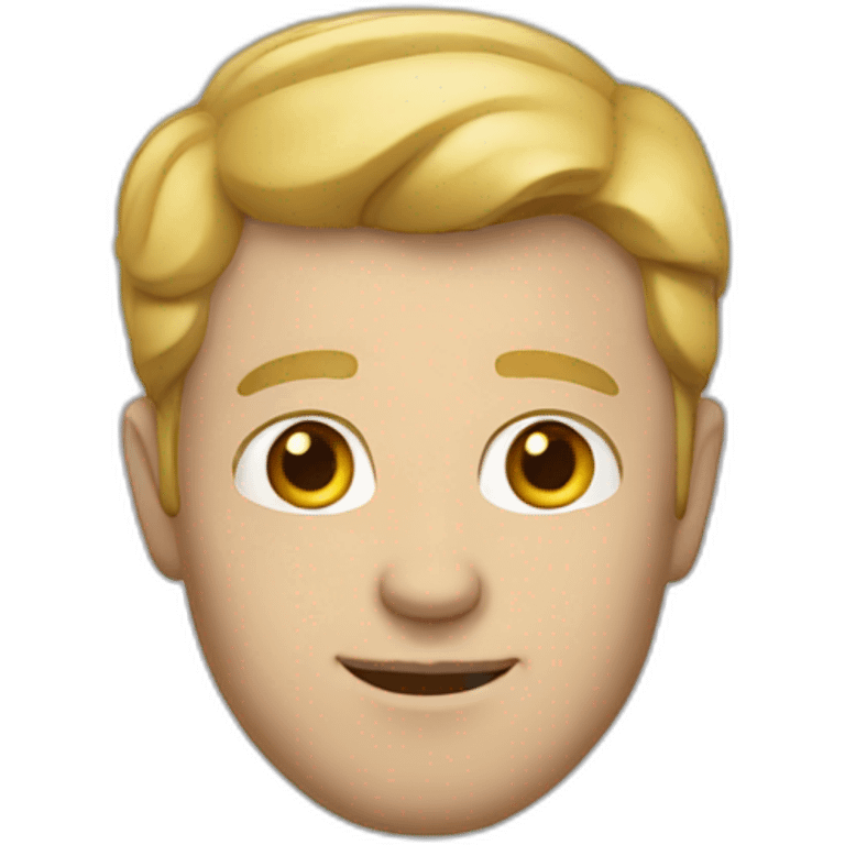 White man emoji