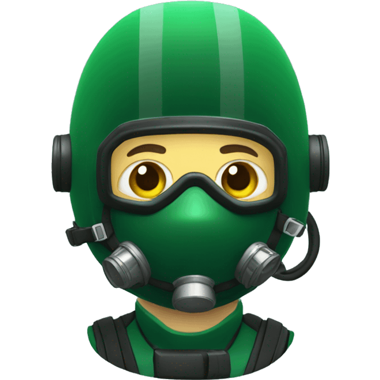 DARK GREEN SPORTS DIVER emoji