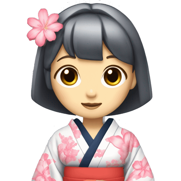 Yukata girl emoji