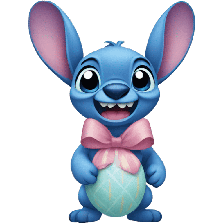 Stitch Disney Easter  emoji