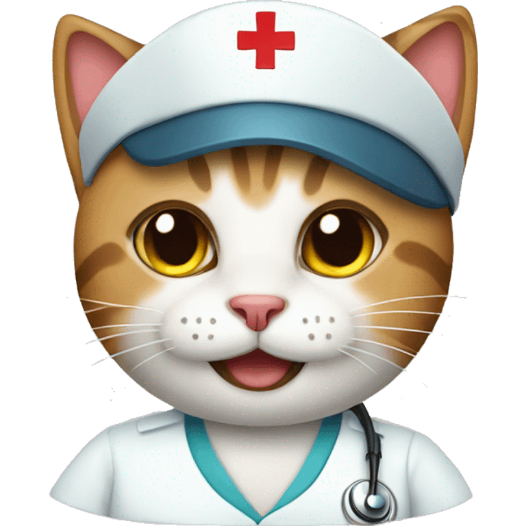 cat nurse emoji